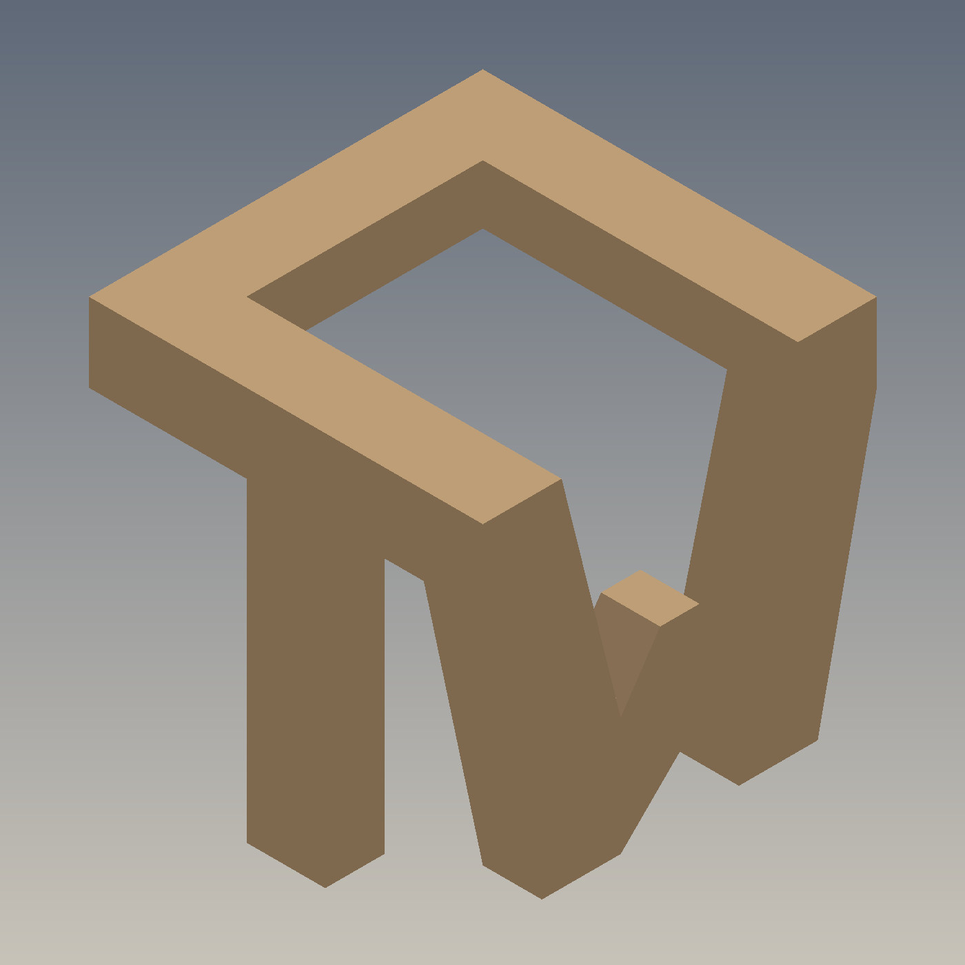 Pure studio render