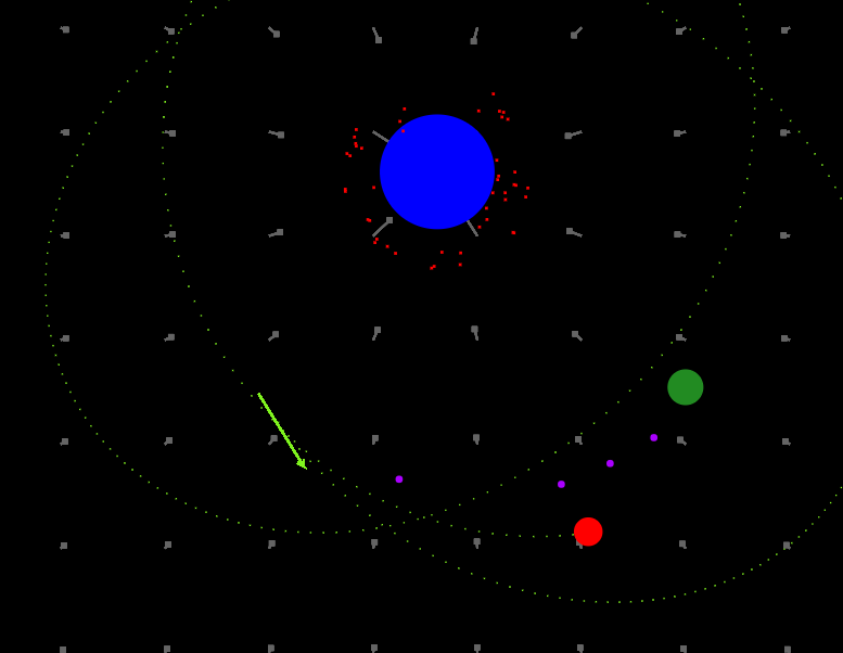 Image of gravity game gameplay. Click to navigate to game.