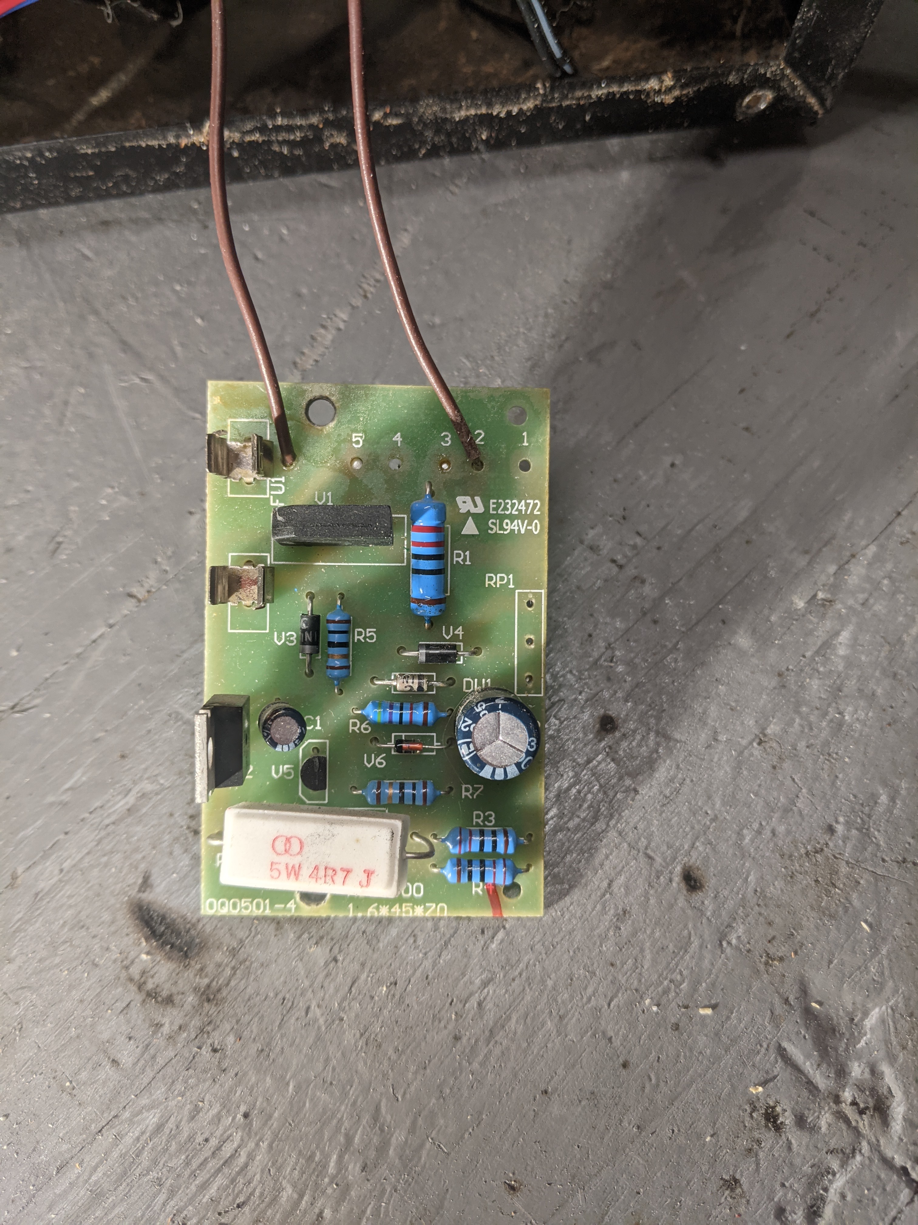 Wire Feed Circuit Board